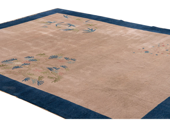 Antique Art Deco Chinese Rug 8 X 10