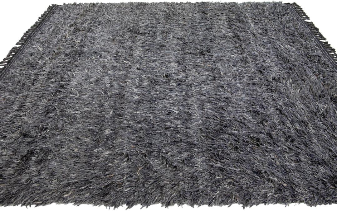 Modern Moroccan Wool Rug 8 X 10