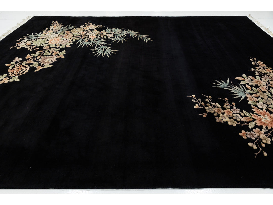 Antique Art Deco Chinese Rug 12 X 15