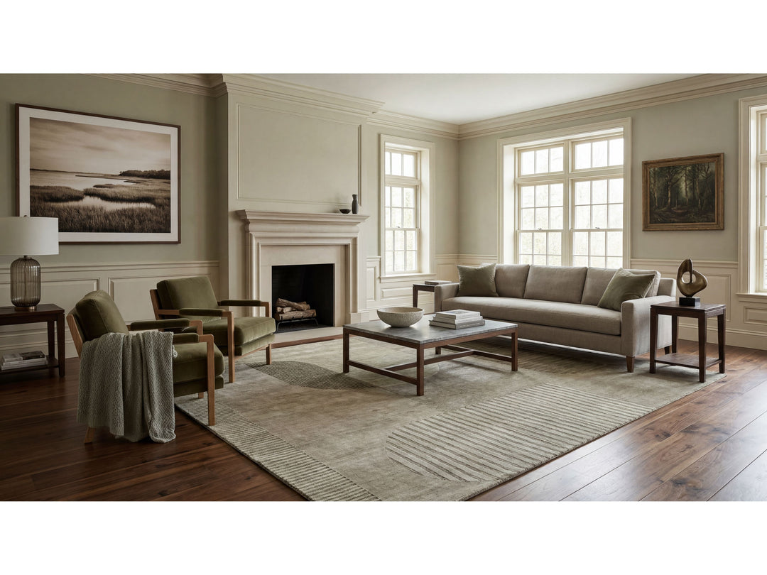 Modern Safi Collection Wool Rug 10 X 14