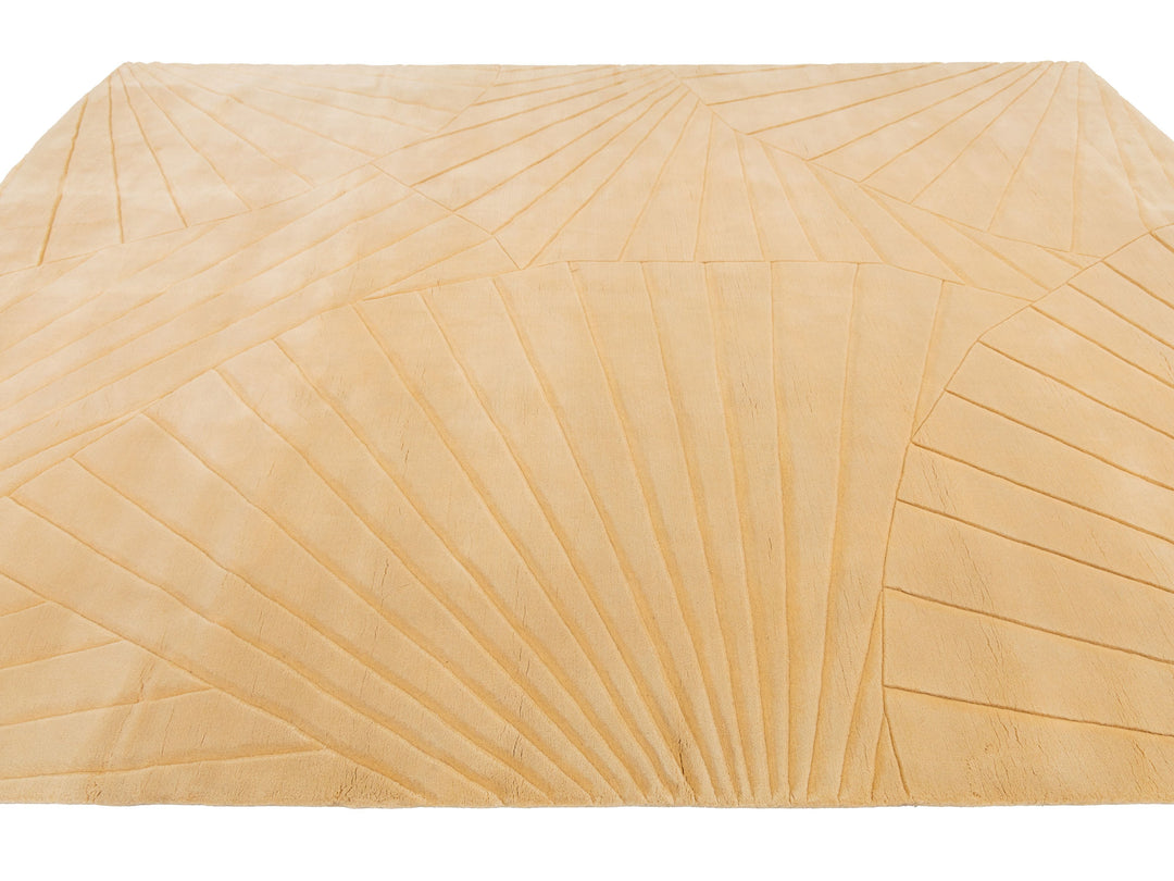 Modern Wool Rug 9 X 12