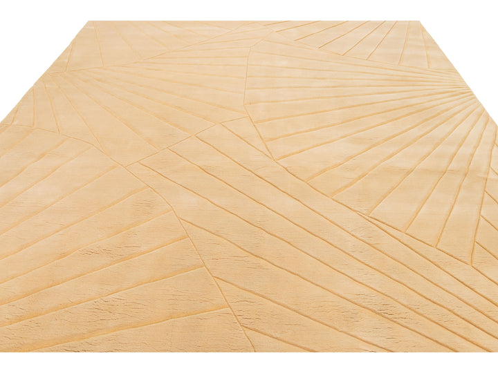 Modern Wool Rug 9 X 12