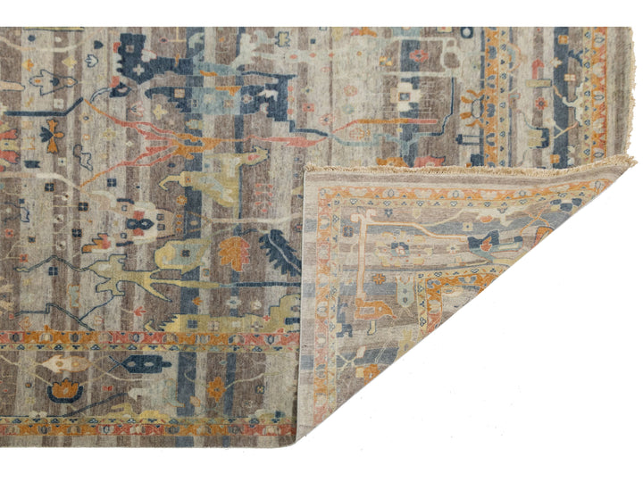 Modern Bidjar Wool Rug 12 X 15