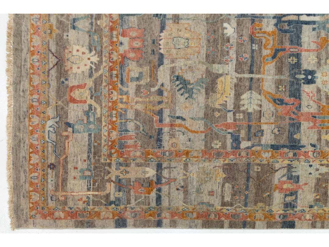 Modern Bidjar Wool Rug 12 X 15