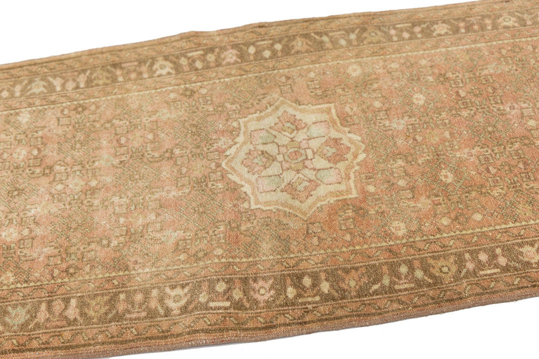 Antique Persian Malayer Wool Runner Rug 3 X 30