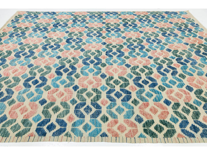Modern Tulu Wool Rug 9 X 12