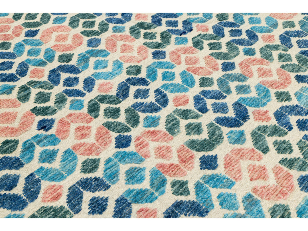 Modern Tulu Wool Rug 9 X 12