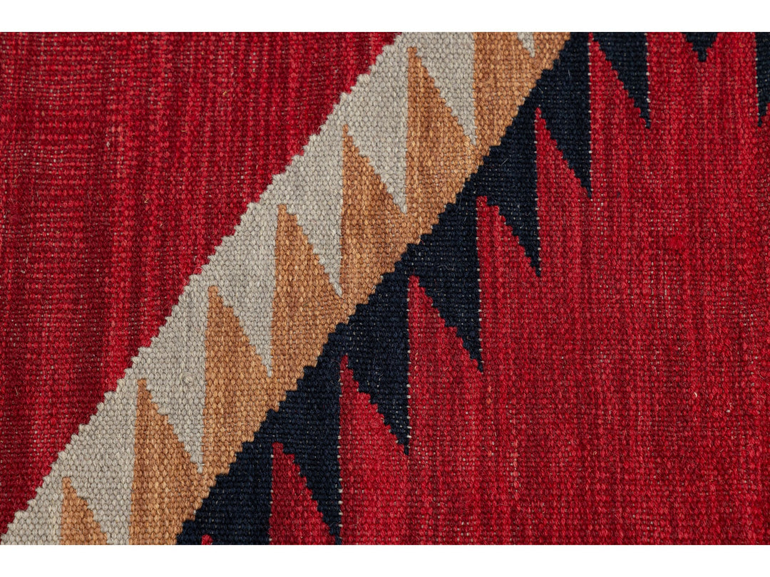 Modern Navajo Wool Rug 9 X 12