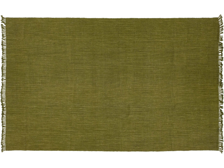 Modern Kilim Flatweave Wool Rug 10 X 16