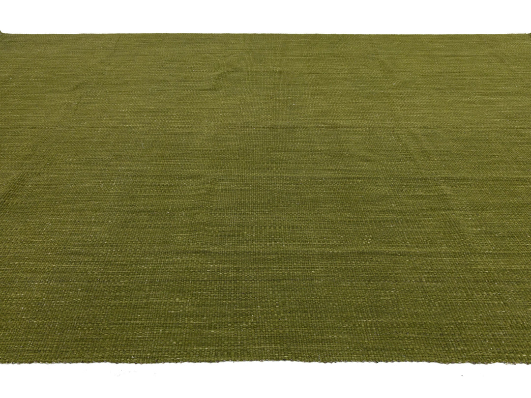 Modern Kilim Flatweave Wool Rug 10 X 16