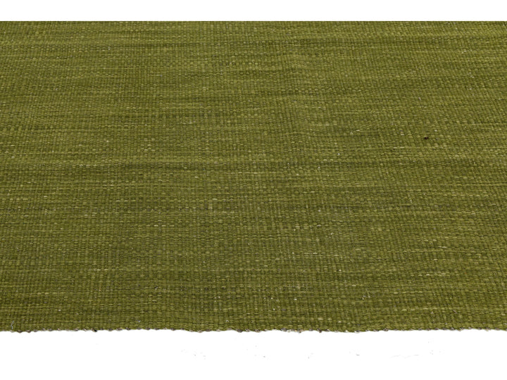 Modern Kilim Flatweave Wool Rug 10 X 16