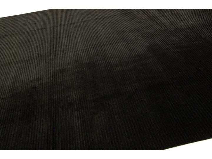 Modern Tibetan Wool and Silk Rug 10 X 13