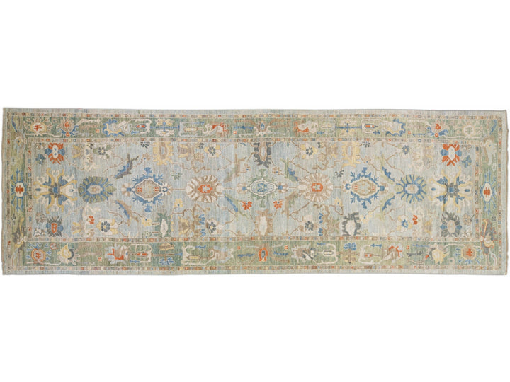Modern Sultanabad Wool Runner 6 X 19
