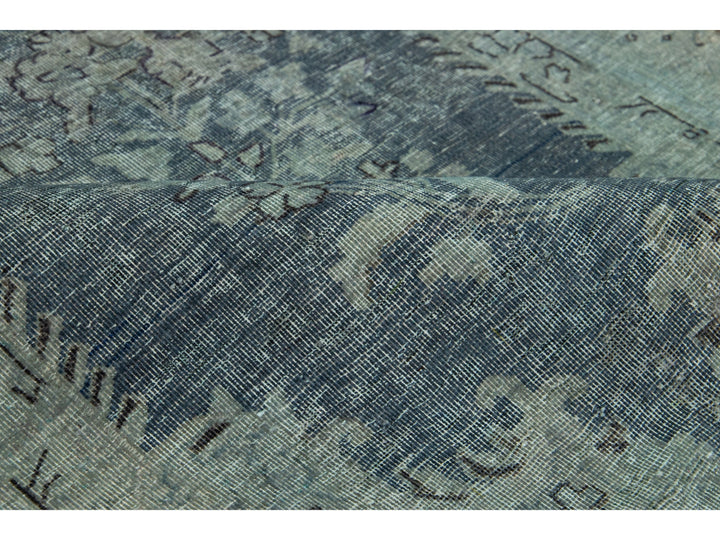 Vintage Overdyed Wool Rug 3 X 5