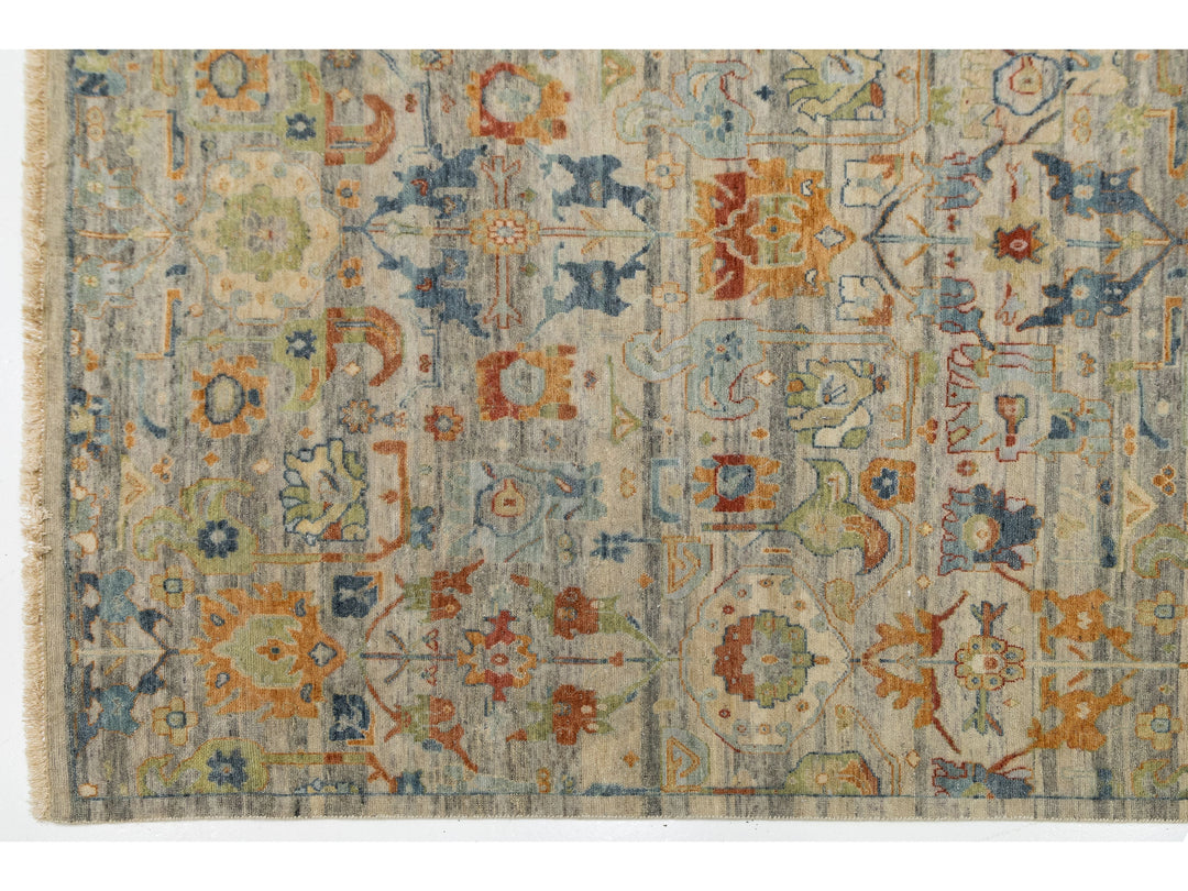 Modern Agra Wool Rug 12 X 15