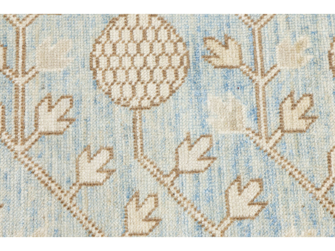 Modern Khotan Wool Rug 10 X 14