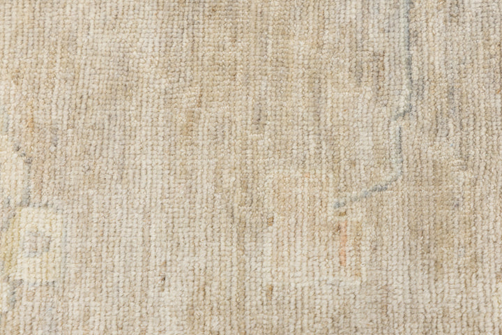 Modern Oushak Wool Rug 14 X 19