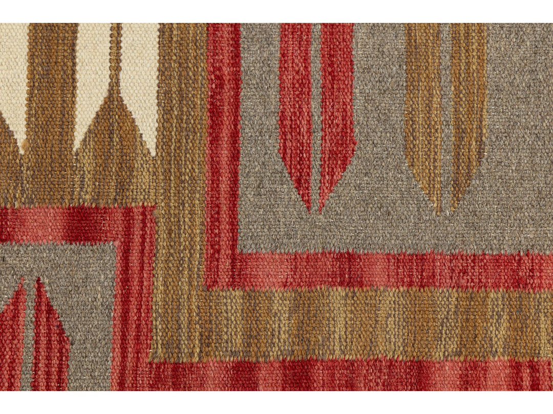 Modern Navajo Wool Rug 9 X 12