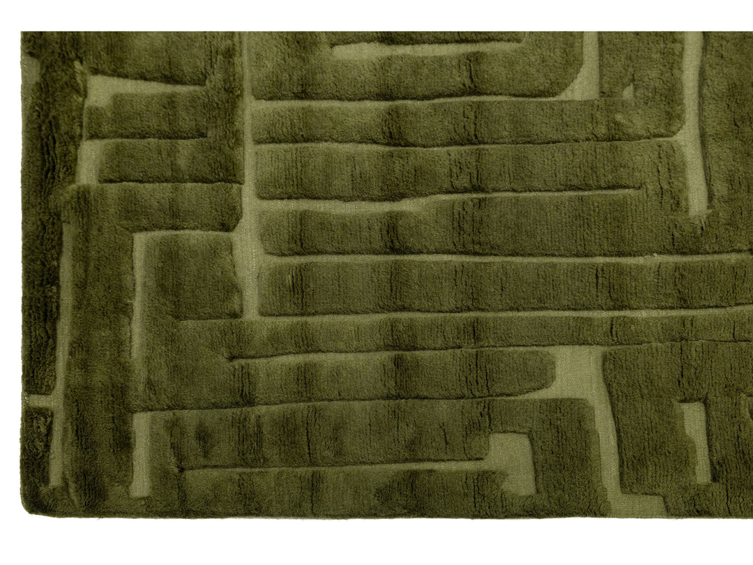 Modern Moroccan Wool Rug 9 X 12