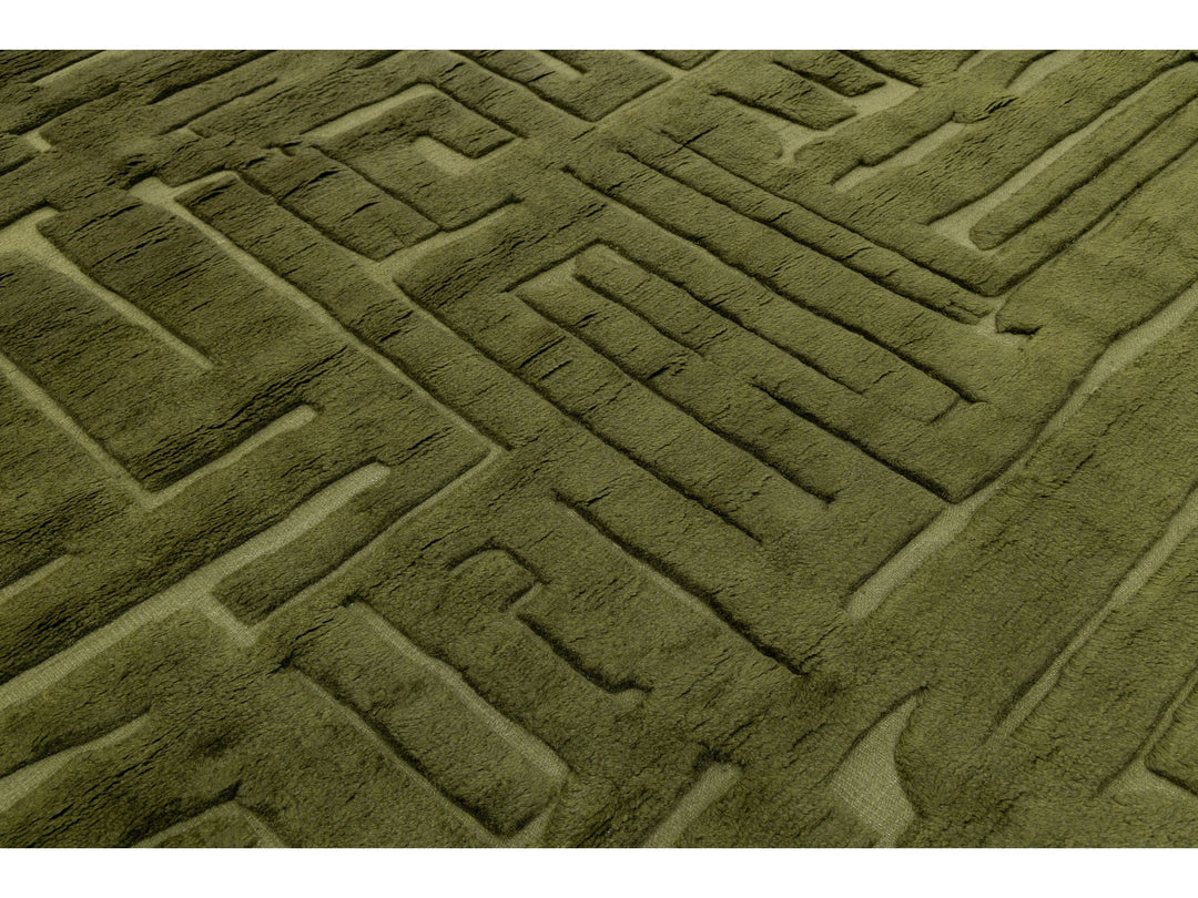 Modern Moroccan Wool Rug 9 X 12