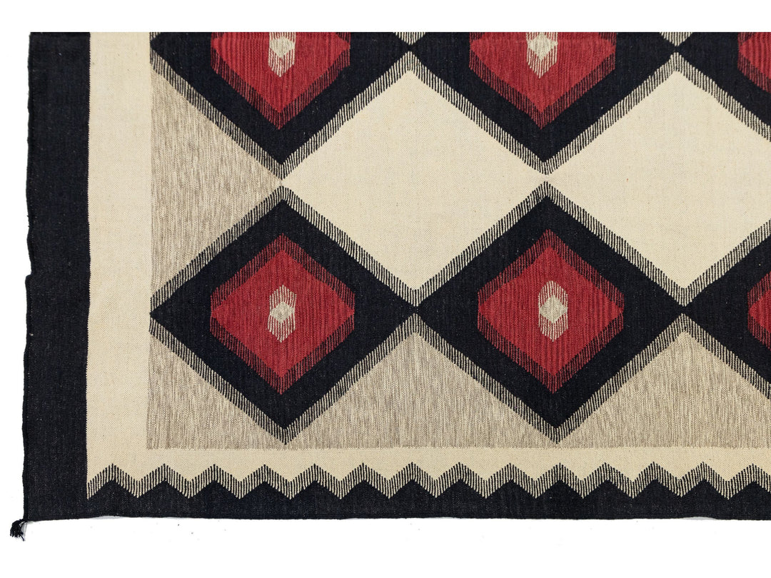 Modern Navajo Wool Rug 9 X 12