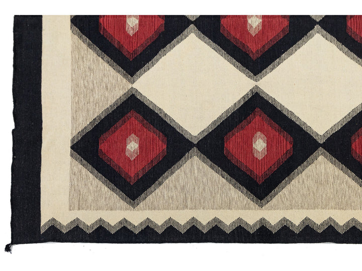 Modern Navajo Wool Rug 9 X 12