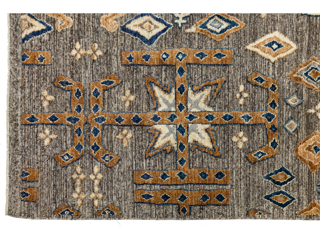 Modern Tulu Wool Rug 9 X 12