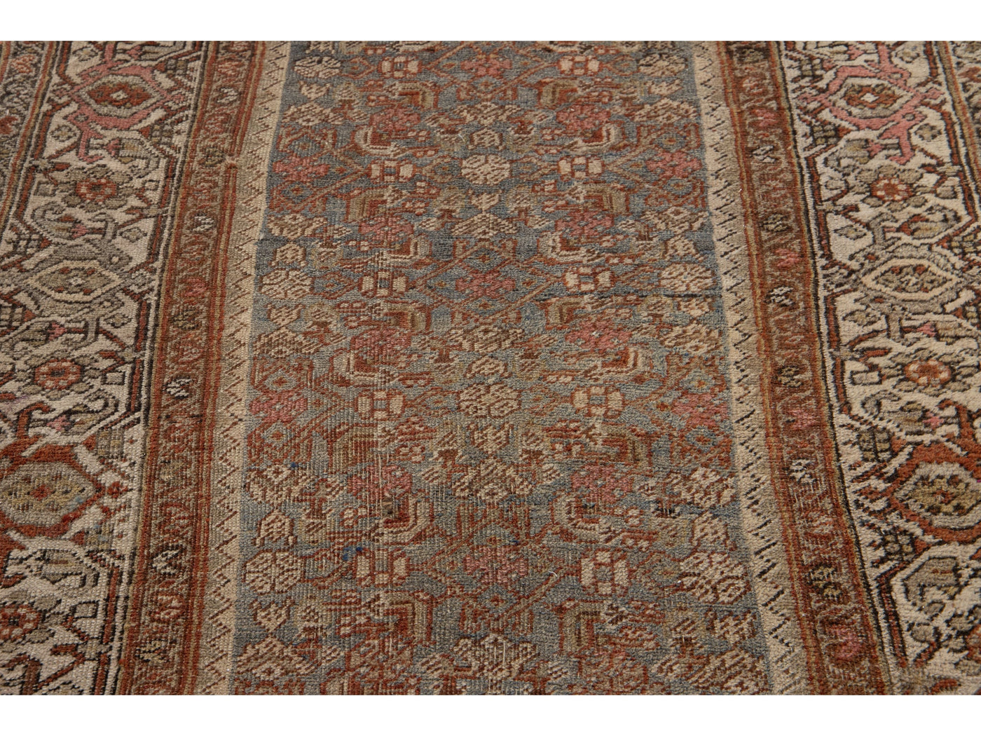 Antique Bidjar Wool Runner 3 X 12