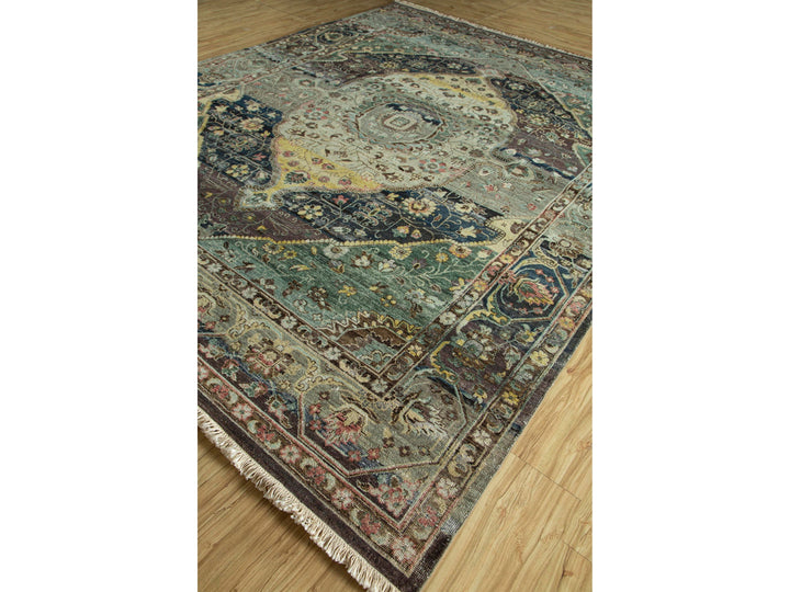Traditional Wool Rug 8 X 10 -Made to order-