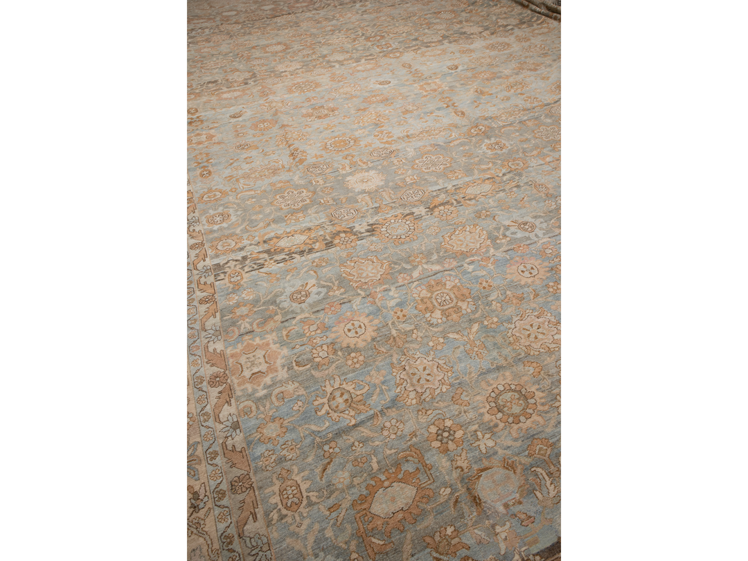 Antique Persian Malayer Wool Rug 12 X 17