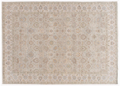 Modern Indian Artisan Wool Rug 10 X 14