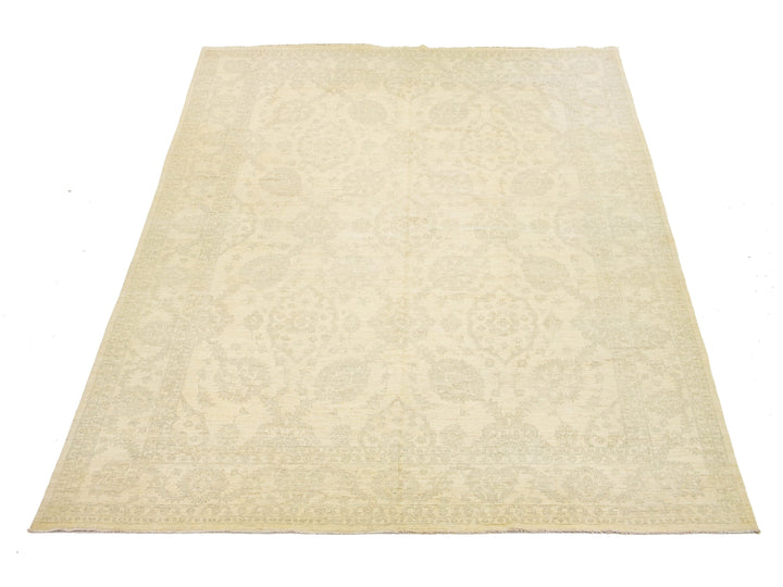 Modern Peshawar Wool Rug 12 X 18