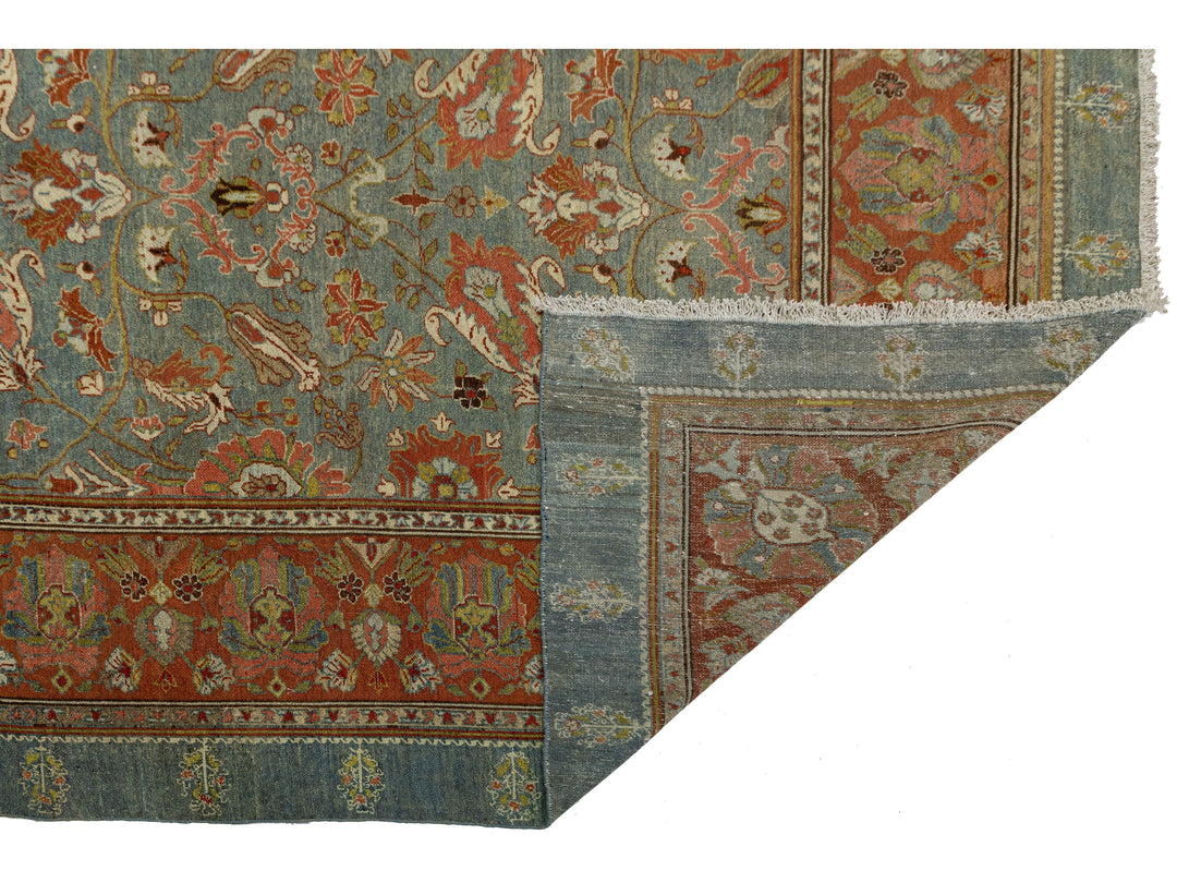 Antique Malayer Wool Rug 11 X 12