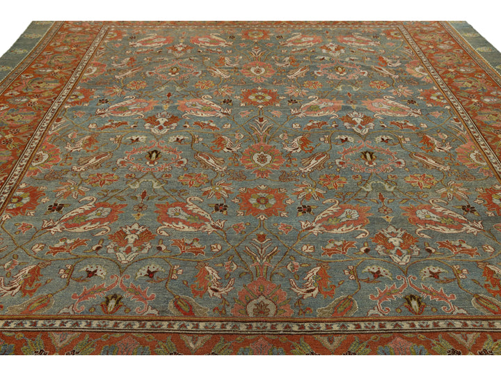 Antique Malayer Wool Rug 11 X 12