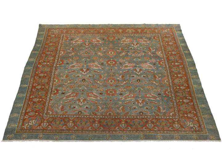 Antique Malayer Wool Rug 11 X 12