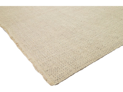 Modern Flatweave Wool Rug 12 X 15