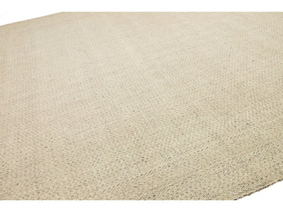 Modern Flatweave Wool Rug 12 X 15