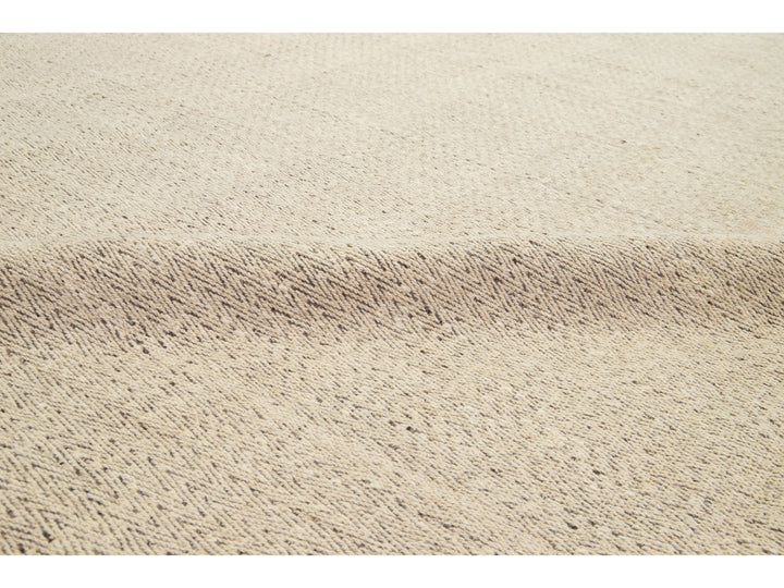 Modern Flatweave Wool Rug 12 X 15