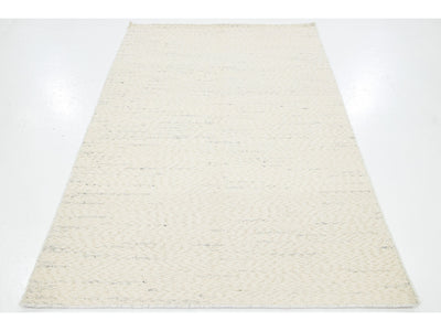 Modern Westport Collection Wool Rug 5 X 8