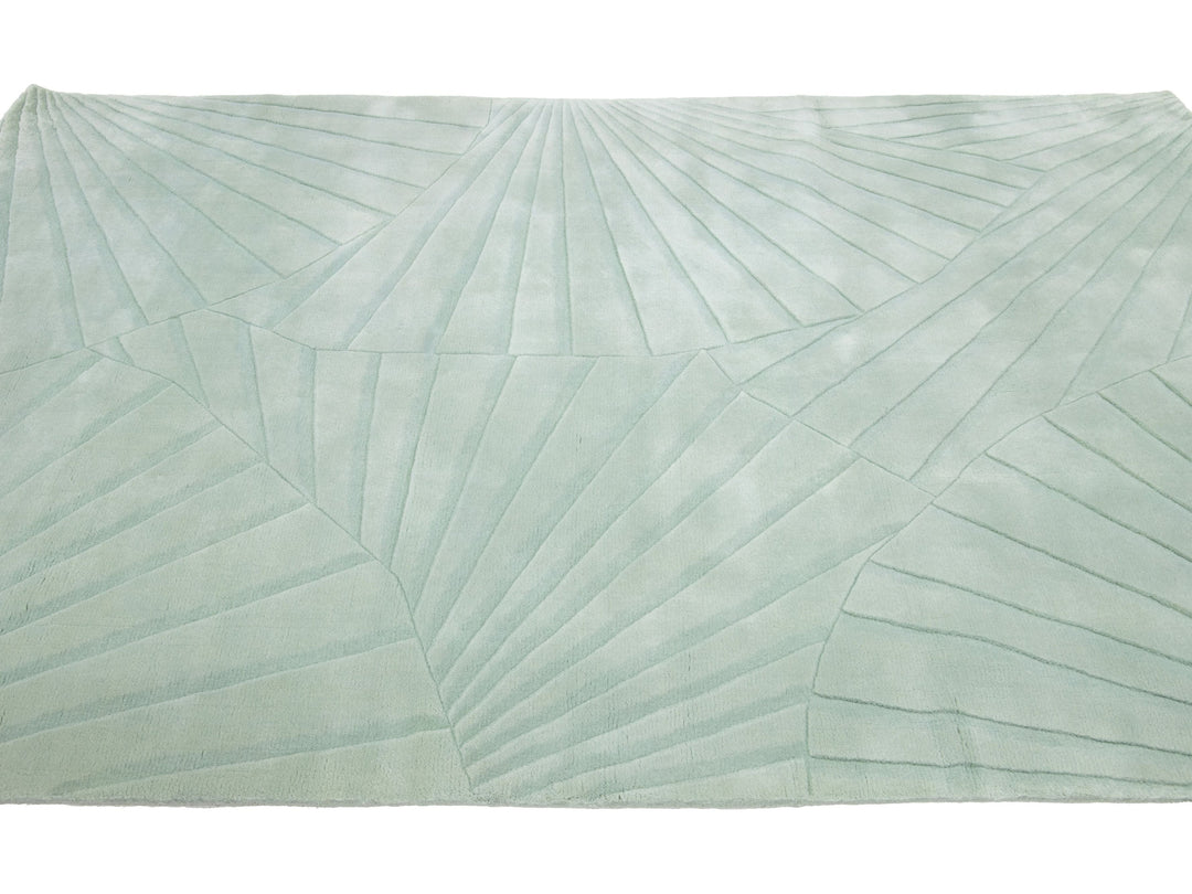 Modern Wool Rug 5 X 8