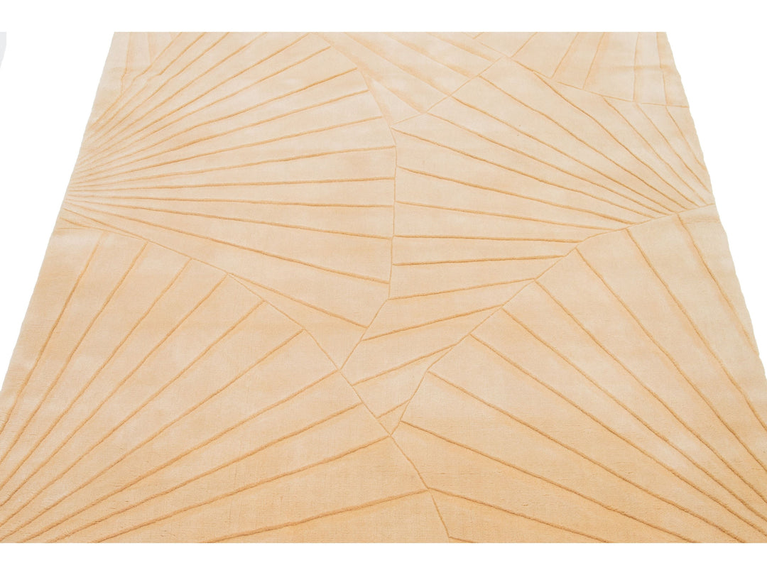 Modern Wool Rug 5 X 8