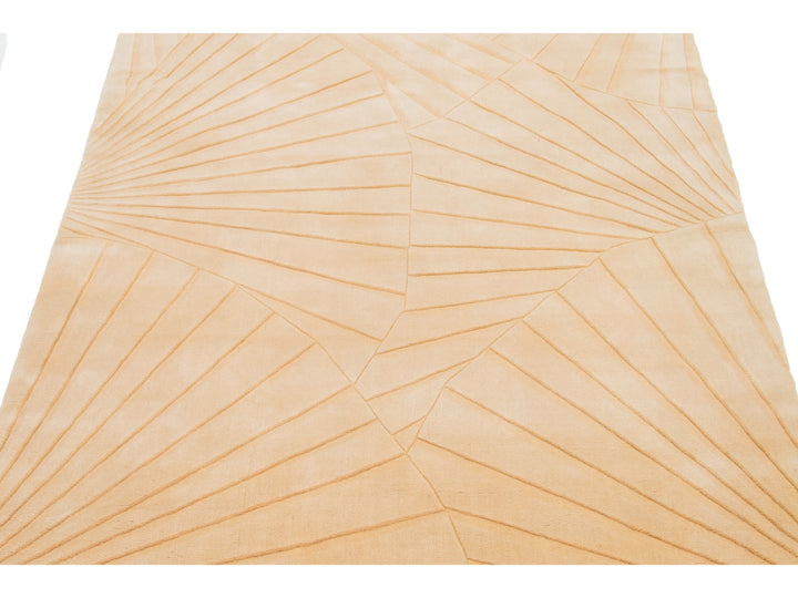 Modern Wool Rug 5 X 8