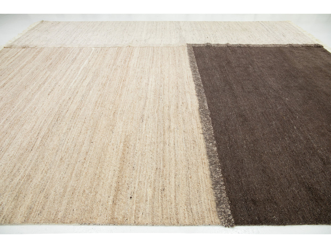 Modern Moroccan Wool Rug 12 X 15