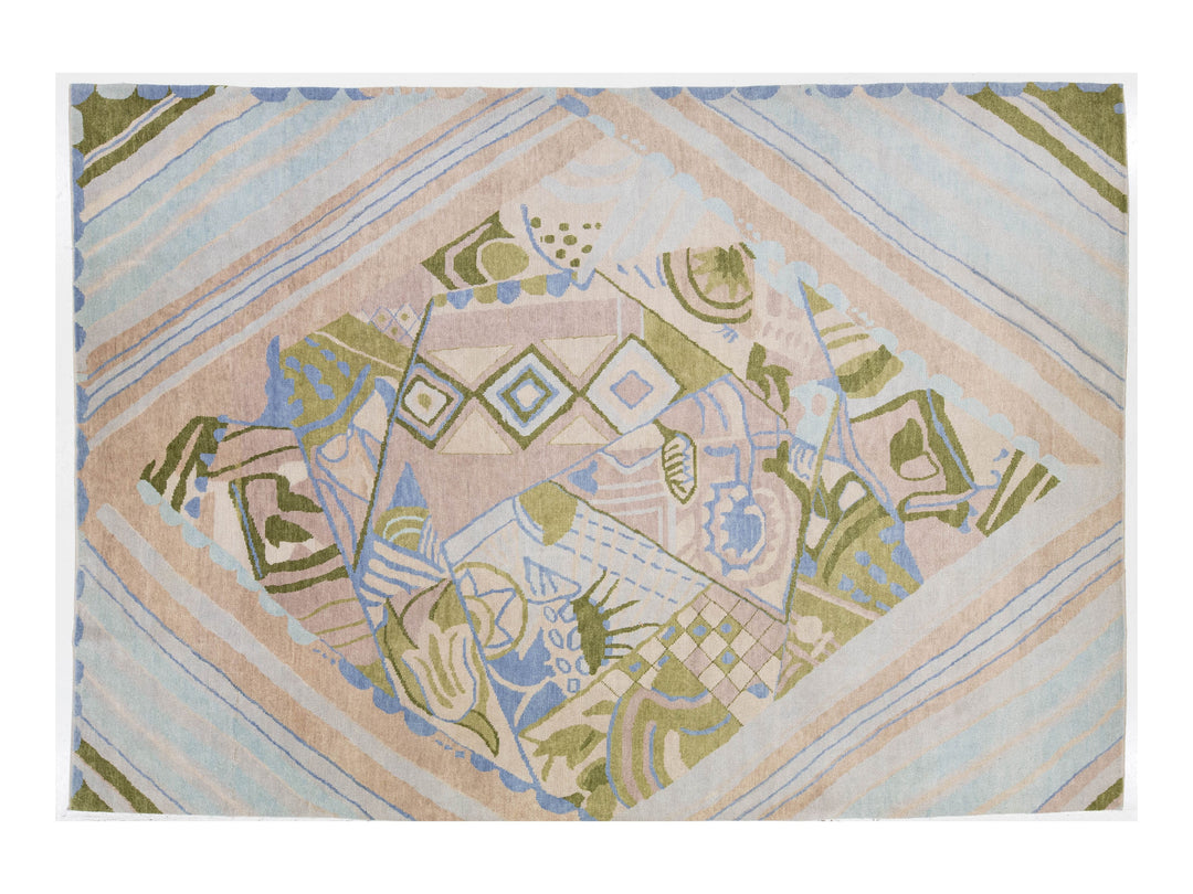 Modern Wool Rug 10 X 15