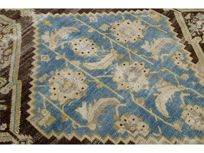 Antique Malayer Wool Rug 8 X 16