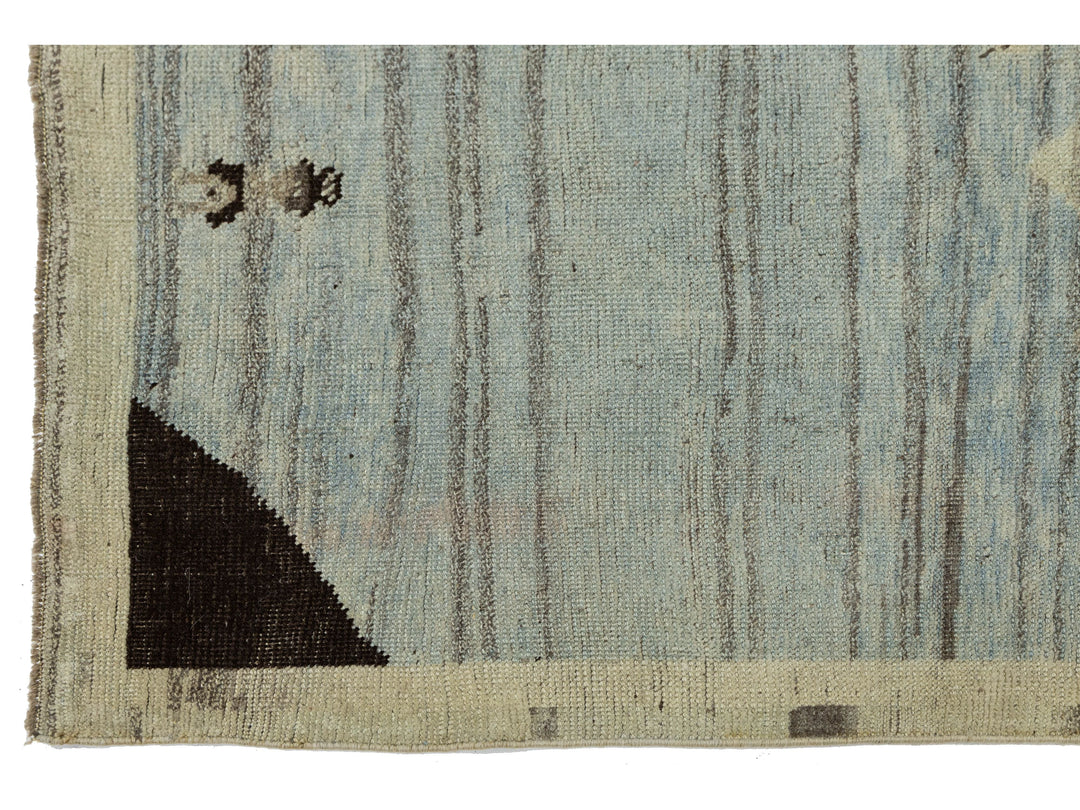 Modern Gabbeh Wool Rug 3 X 5