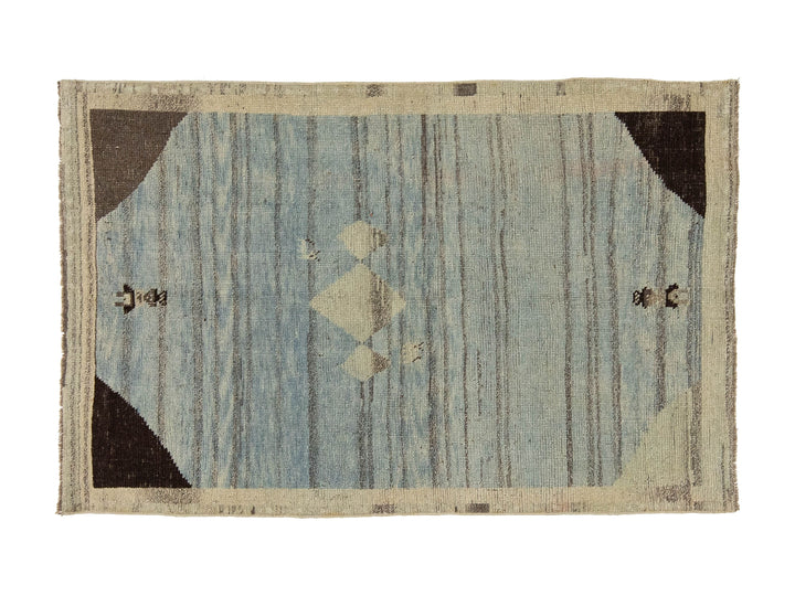 Modern Gabbeh Wool Rug 3 X 5