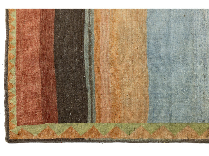 Modern Gabbeh Wool Rug 4 X 7