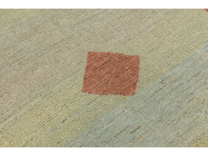 Modern Gabbeh Wool Rug 3 X 6