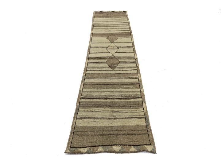Modern Gabbeh Wool Runner 3 X 10